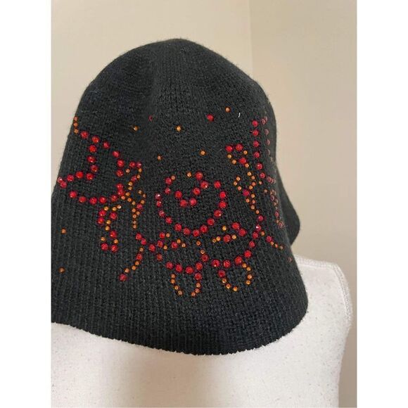 New Urban Outfitters Gabbi Rhinestone Bucket Hat new - Picture 4 of 5